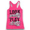 Look Pretty Play Dirty Tank Top by Luckless Outfitters