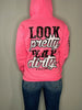 Look Pretty Play Dirty Hoodie by Luckless Outfitters