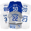 Autographed/Signed Los Angeles Baseball Jersey Mystery Box with PSA JSA or Beckett COA