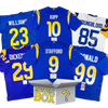 Autographed/Signed Los Angeles Football Jersey Mystery Box with PSA JSA or Beckett COA