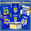 Autographed/Signed Los Angeles Football Jersey Mystery Box with PSA JSA or Beckett COA