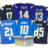 Autographed/Signed Los Angeles San Diego Football Jersey Mystery Box with PSA JSA or Beckett COA
