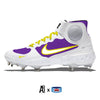 "Louisiana" Nike Alpha Huarache Elite 3 Mid Cleats