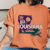 Louisiana State Vintage Shirt by EnjoyMyDesign LLC