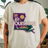 Louisiana State Vintage Shirt by EnjoyMyDesign LLC
