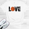 Love Basketball Graphic Tee by Anchored Grace Boutique