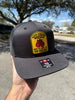 Love To See Her Box Canvas Patch Trucker by Luckless Outfitters