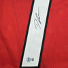 Autographed/Signed D'Andre Swift Georgia Red College Football Jersey Beckett BAS COA by Hall of Fame Sports Memorabilia