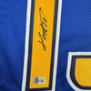 Autographed/Signed Keenan Allen Los Angeles LA Color Rush Blue Football Jersey Beckett BAS COA by Hall of Fame Sports Memorabilia