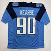 Autographed/Signed Jevon Kearse Tennessee Powder Blue Football Jersey JSA COA by Hall of Fame Sports Memorabilia