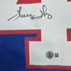 Autographed/Signed Thurman Thomas Buffalo Blue Football Jersey JSA COA by Hall of Fame Sports Memorabilia