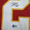 Autographed/Signed Jamaal Charles Kansas City Red Football Jersey JSA COA by Hall of Fame Sports Memorabilia