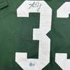 Autographed/Signed Aaron Jones Green Bay Green Football Jersey Beckett BAS COA by Hall of Fame Sports Memorabilia
