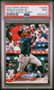Graded 2018 Topps Update Ronald Acuna Jr. #US250 At Bat In Blue Jersey Rookie RC Baseball Card PSA 9 Mint