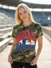 Baseball Mama Camo Tee - Crafted for Game Day Comfort | Everyday Customs Co. by Everyday Customs Co.