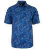 Men's Dot Camo UV Vented Fishing Shirt by Hook & Tackle