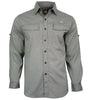 Men's Troller L/S UV Vented Fishing Shirt by Hook & Tackle