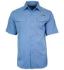 Men's Troller S/S UV Vented Fishing Shirt by Hook & Tackle
