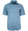 Men's Troller S/S UV Vented Fishing Shirt by Hook & Tackle