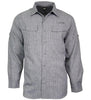 Men's Inlet L/S UV Vented Fishing Shirt by Hook & Tackle