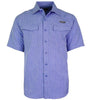 Men's Inlet S/S UV Vented Fishing Shirt by Hook & Tackle