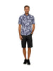 Men's Geo Camo UV Vented Fishing Shirt by Hook & Tackle