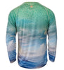 Men's Bull Dolphin L/S UV Fishing Shirt by Hook & Tackle