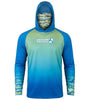 Men's Mahi Camo UV Fishing Hoodie Gaiter by Hook & Tackle