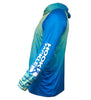 Men's Mahi Camo UV Fishing Hoodie Gaiter by Hook & Tackle