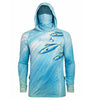 Men's Tuna Abyss UV Fishing Hoodie Gaiter by Hook & Tackle
