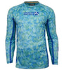 Men's Hexa Dreams L/S UV Fishing Shirt by Hook & Tackle