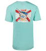 Men's Reel Southern Florida Flag T-Shirt by Hook & Tackle