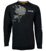 Men's Feeding Frenzy Vented L/S UV Fishing Shirt by Hook & Tackle