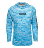 Men's Camo Billfish UV Fishing Hoodie by Hook & Tackle