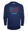 Men's American Fish L/S UV Fishing Shirt by Hook & Tackle