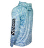Men's Fish Shadows UV Fishing Hoodie by Hook & Tackle