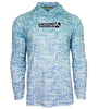 Men's Fish Shadows UV Fishing Hoodie by Hook & Tackle