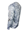 Men's Fractal Camo L/S UV Fishing Shirt by Hook & Tackle