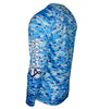 Men's Billfish Texture UV Fishing Shirt by Hook & Tackle