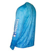 Men's Tuna Texture L/S UV Fishing Shirt by Hook & Tackle