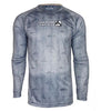 Men's Tuna Texture L/S UV Fishing Shirt by Hook & Tackle