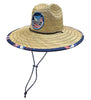 Sails & Stripes Straw Hat by Hook & Tackle
