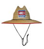White Tuna Straw Hat by Hook & Tackle