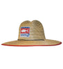 White Tuna Straw Hat by Hook & Tackle