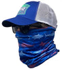 Fish & Stripes Face & Neck Gaiter by Hook & Tackle