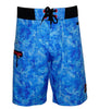 Men's Camo Hex Stretch Fishing Boardshort by Hook & Tackle
