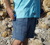 Men's Beer Can Island Cargo Cott. Fishing Short by Hook & Tackle