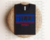 Bills Football Graphic Tee by Anchored Grace Boutique