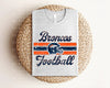 Broncos Football Graphic Tee by Anchored Grace Boutique