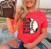 Get Your Head in the Game Baseball Graphic Tee by Anchored Grace Boutique